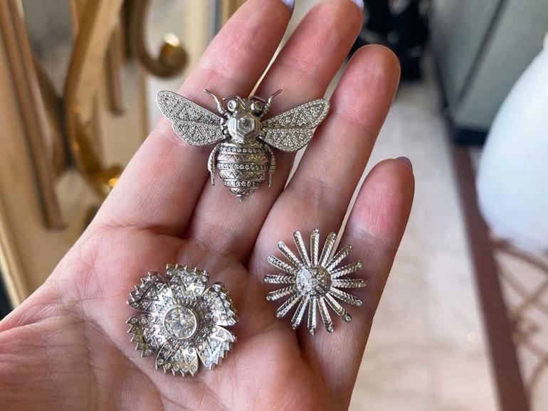 Harwell Godfrey brooches