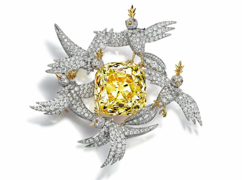 Tiffany & Co. birds brooch
