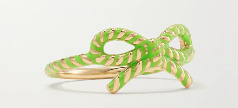 Alison Lou bow ring