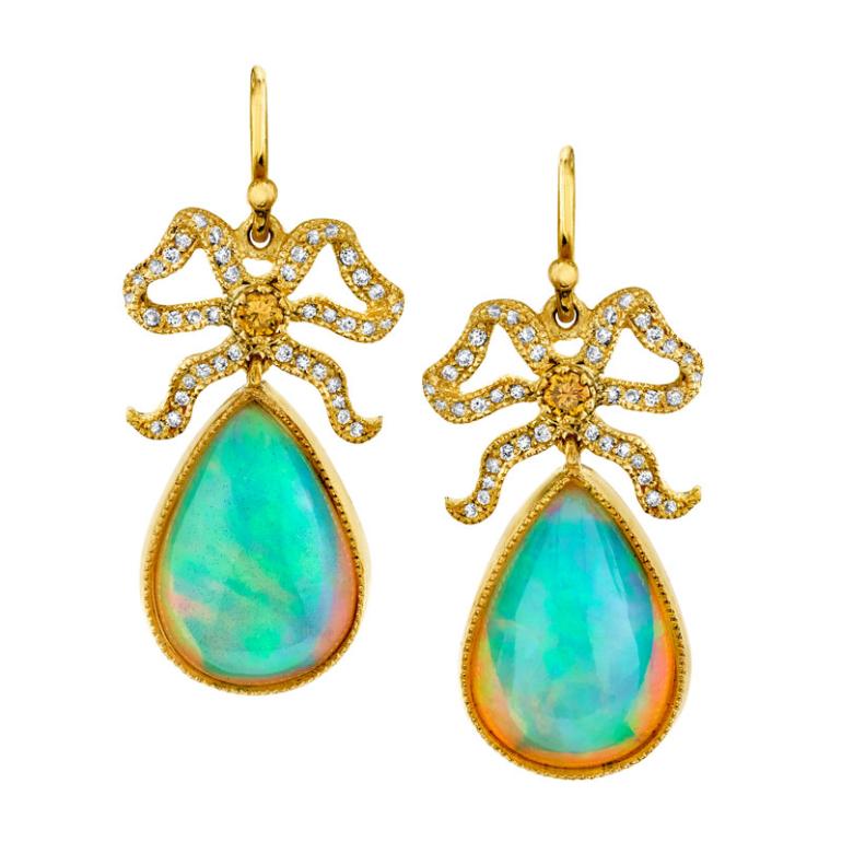 Arman Sarkisyan bow earrings