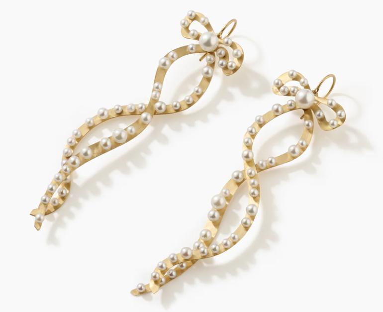 Irene Neuwirth bow earrings