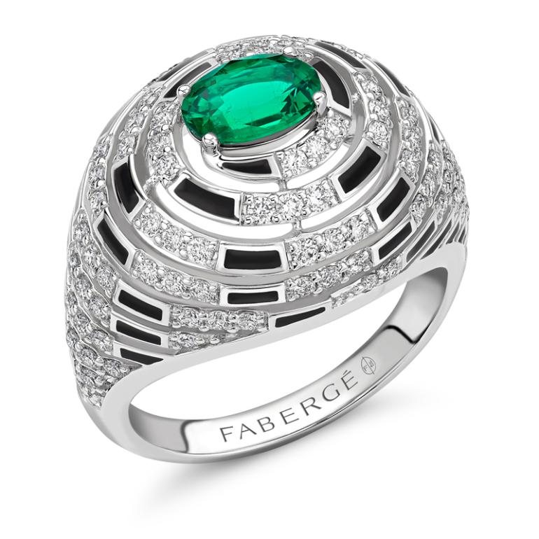 Faberge X Beetlejuice Beetlejuice ring green
